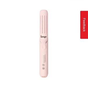 Lange Pink Hair Straightening Brush